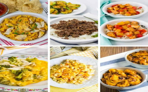 Simple & Fast Meals： Tasty Recipes for Busy Weeknights