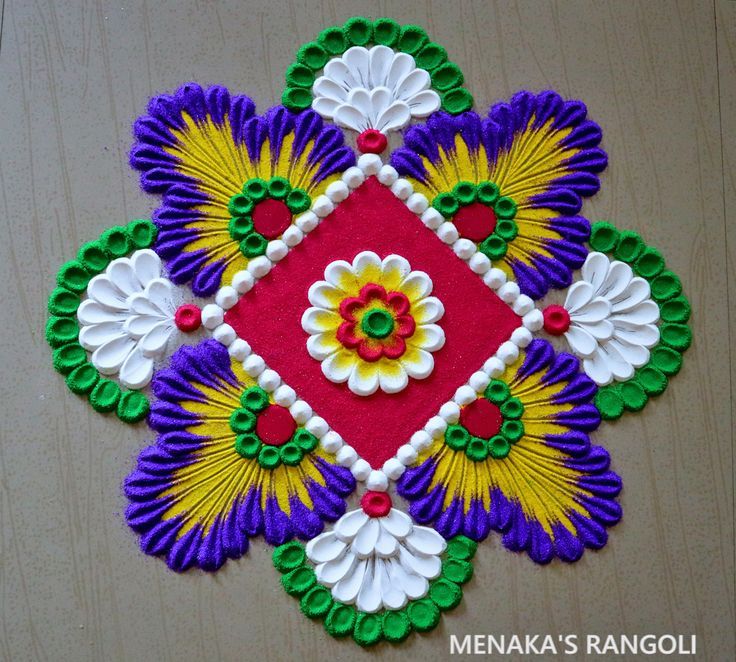 Quick Rangoli Designs： Simple and Elegant Patterns for Beginners