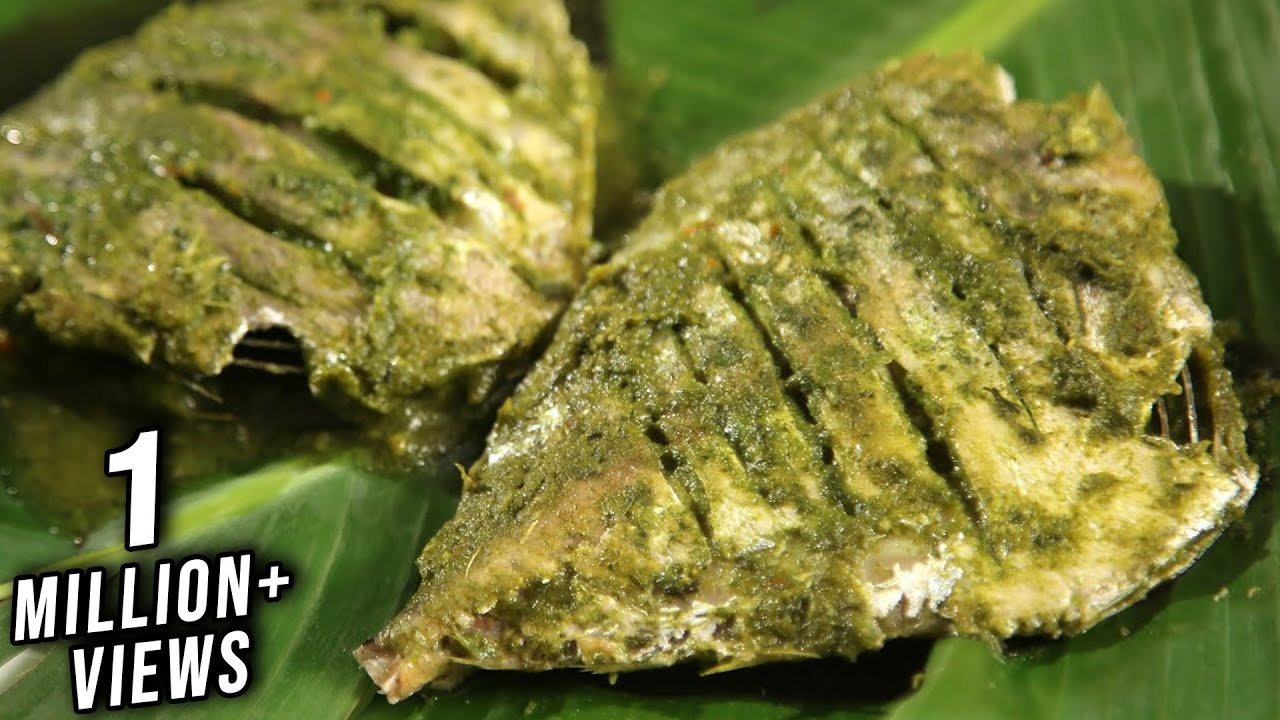 Banana Leaf Steamed Fish Recipe  Healthy Cooking on YouTube