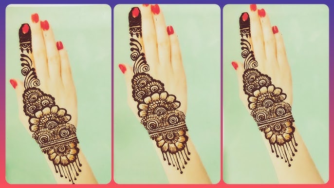 Easy Mehndi Designs： Quick Patterns for Effortless Henna Beauty