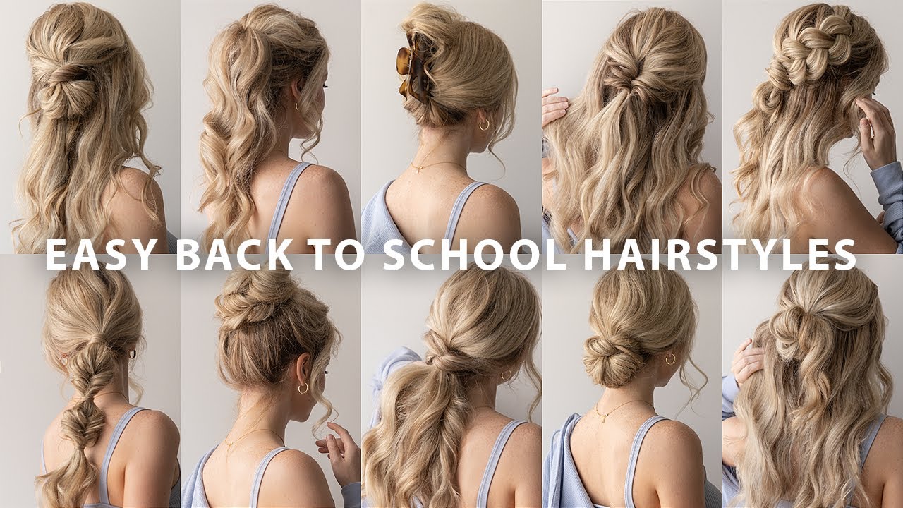 10 Quick and Easy Hairstyles You Can Do in Minutes