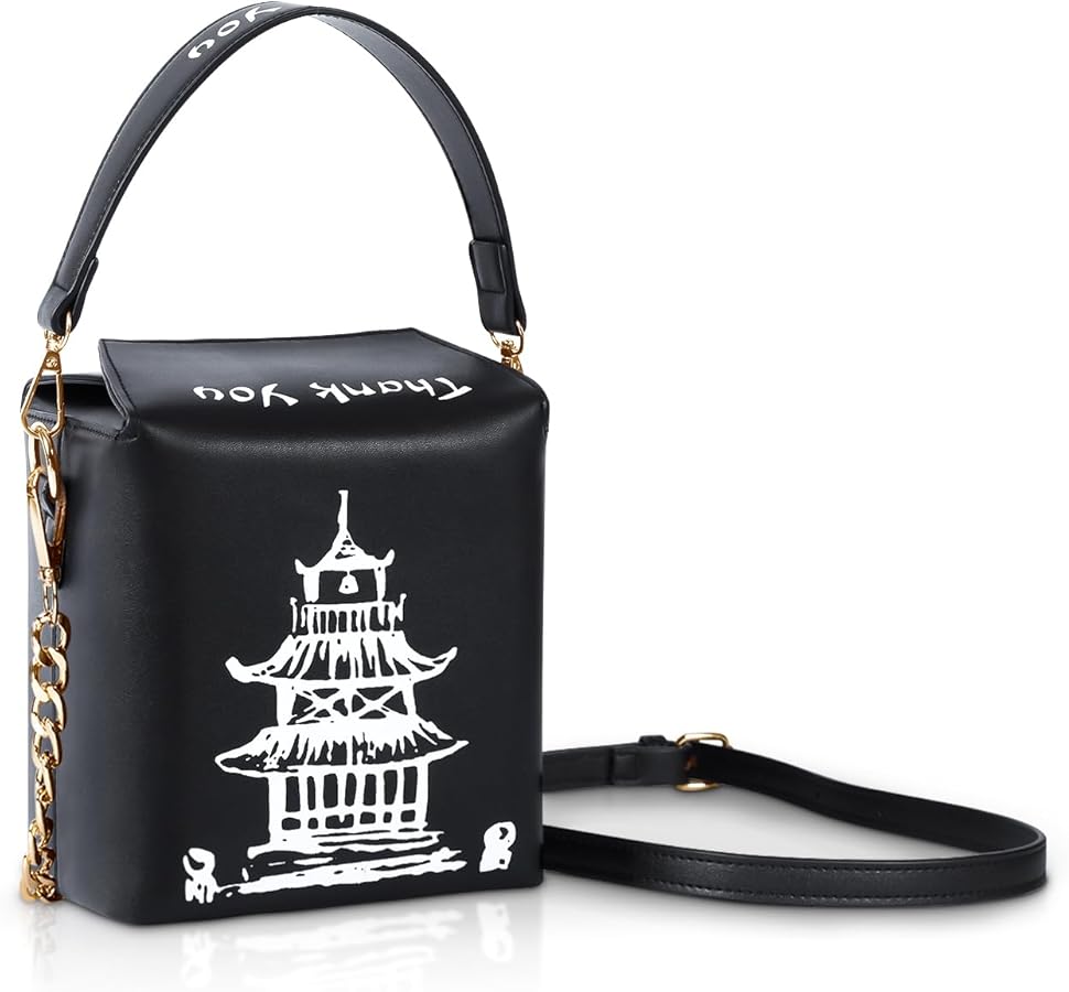 Trendy Chinese Takeout Box Purse: Fun, Stylish, and Functional