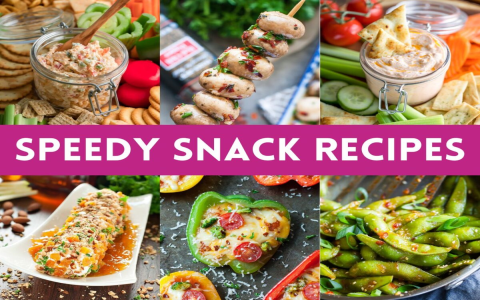 Quick and Easy Snacks for Busy Days: Healthy Ideas in Minutes