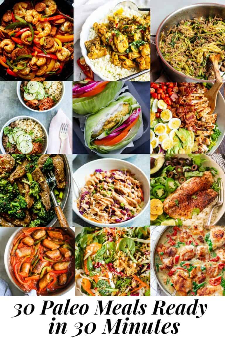 10 Quick and Easy Paleo Recipes You Can Make in Under 30 Minutes