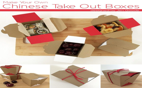 Download Chinese Takeout Box Templates – Perfect for Parties & DIY Projects