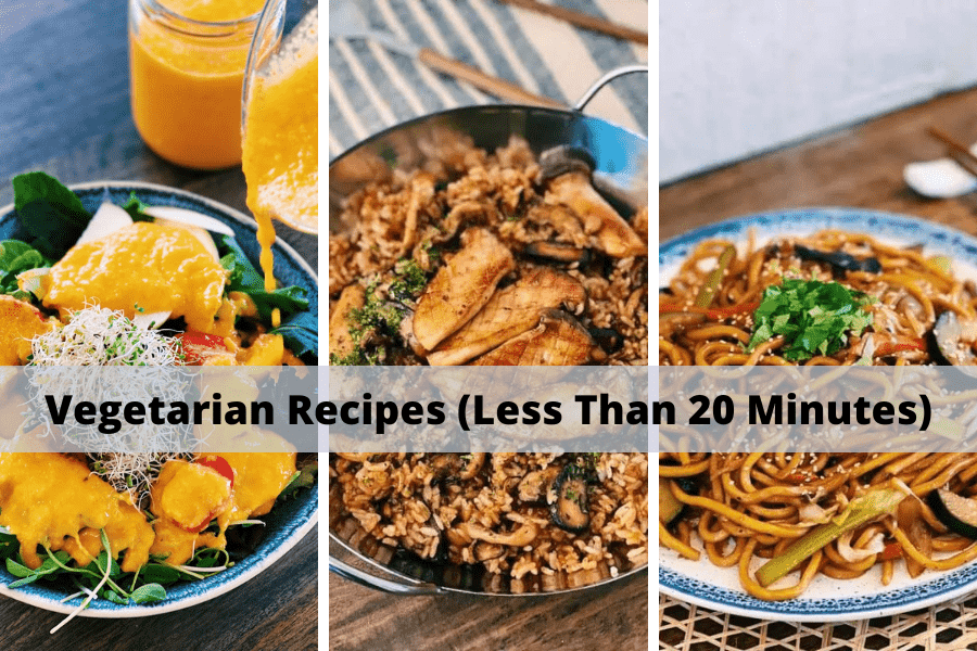 Simple and Tasty Vegetarian Dinner Recipes Ready in Under 20 Minutes