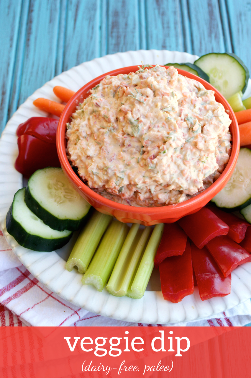 Creamy Coconut Veggie Dip: A Dairy-Free Delight with Coconut Cream