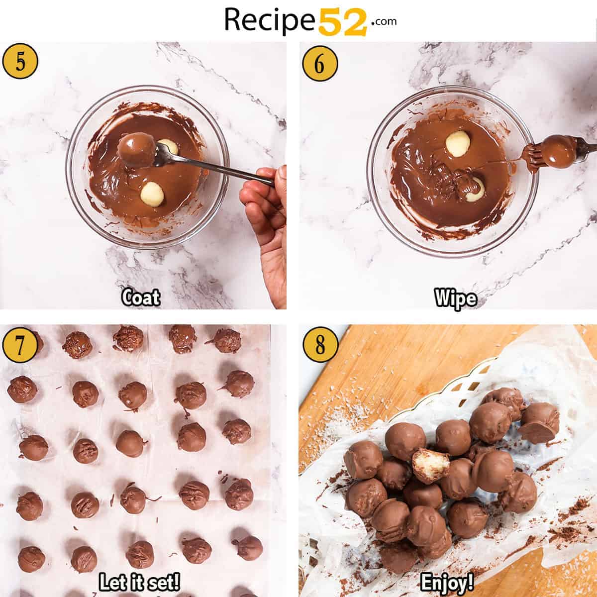 Easy Guide on How to Dip Coconut Balls in Chocolate for Perfect Coating