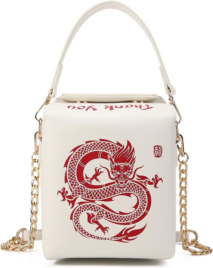 Trendy Chinese Takeout Box Purse: Fun, Stylish, and Functional