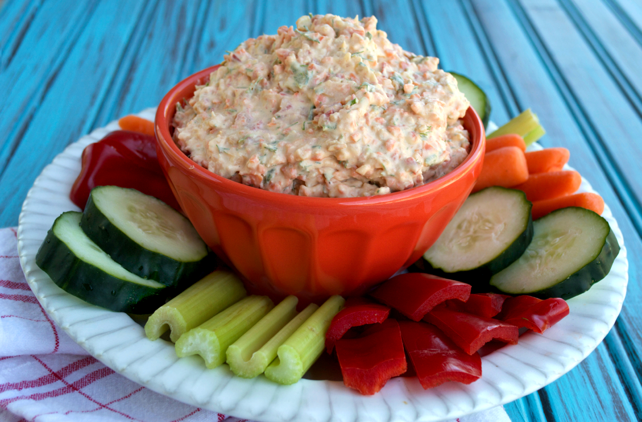 veggie dip with coconut milk