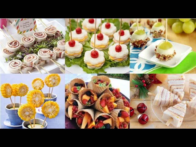 Easy and Tasty Finger Food Ideas for Your Kids Birthday Party