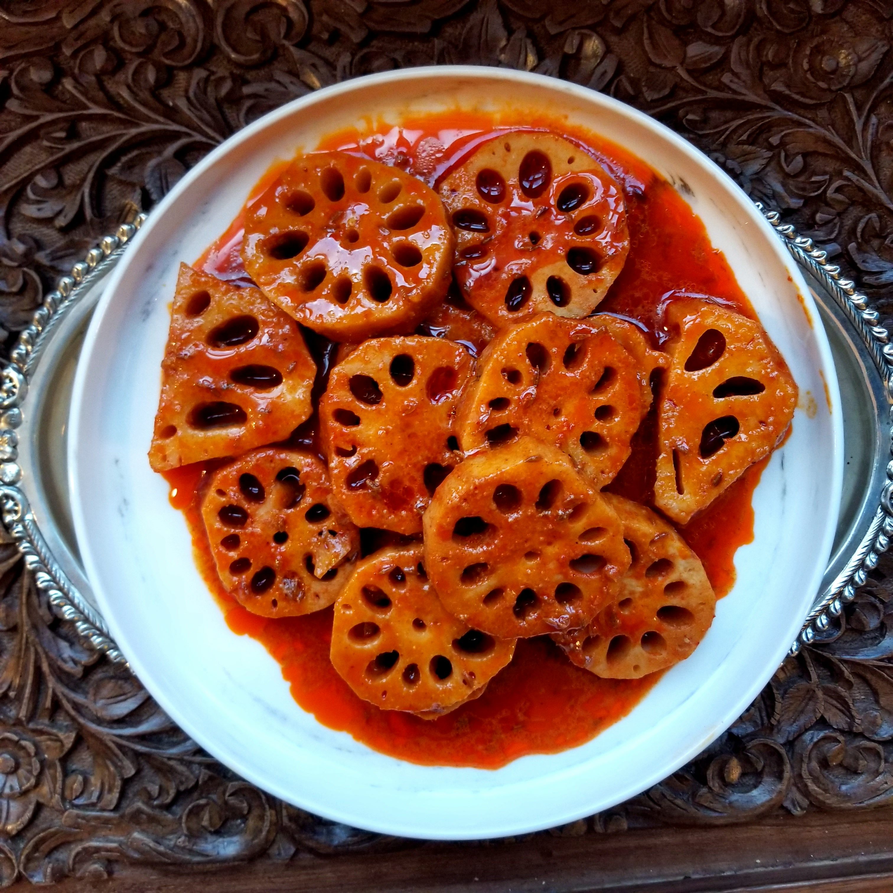 Exploring the Authentic Kashmiri Steamed Nadru with Lotus Stem