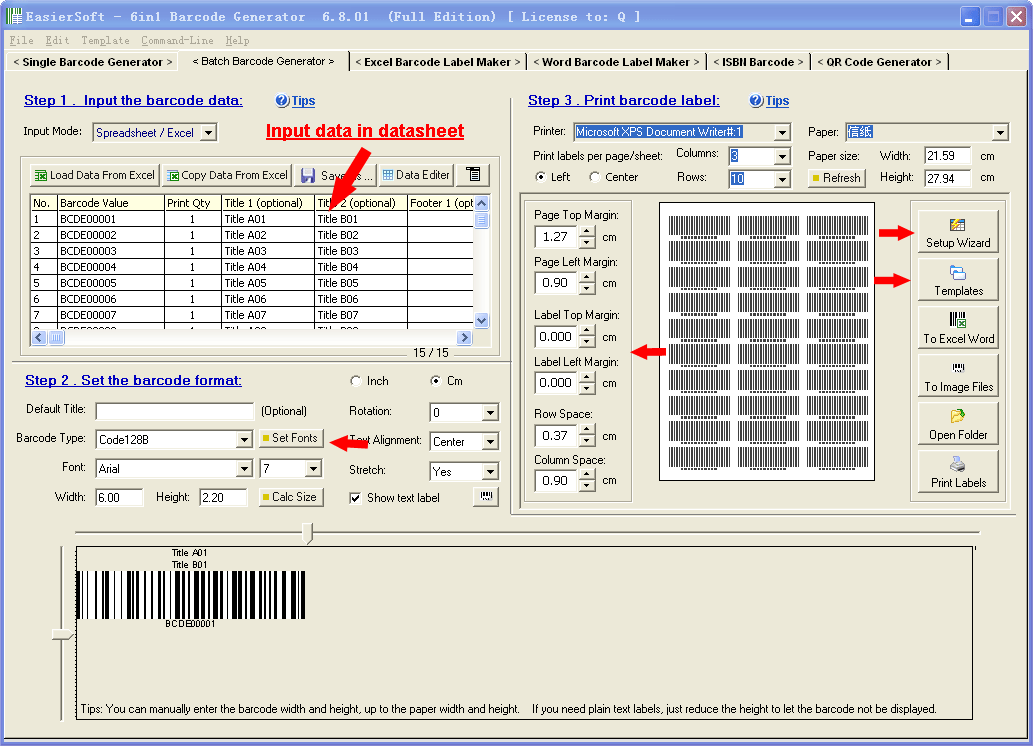 Quick and Easy Free Barcode Generator - No Software Needed