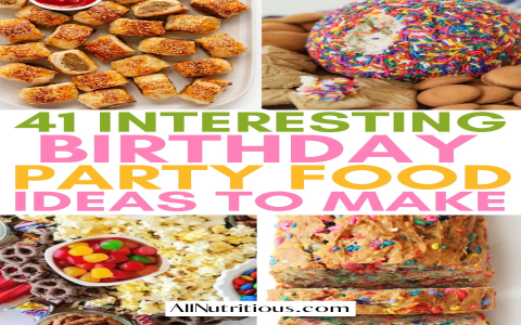 10 Fun and Tasty Finger Foods for Your Next Birthday Celebration