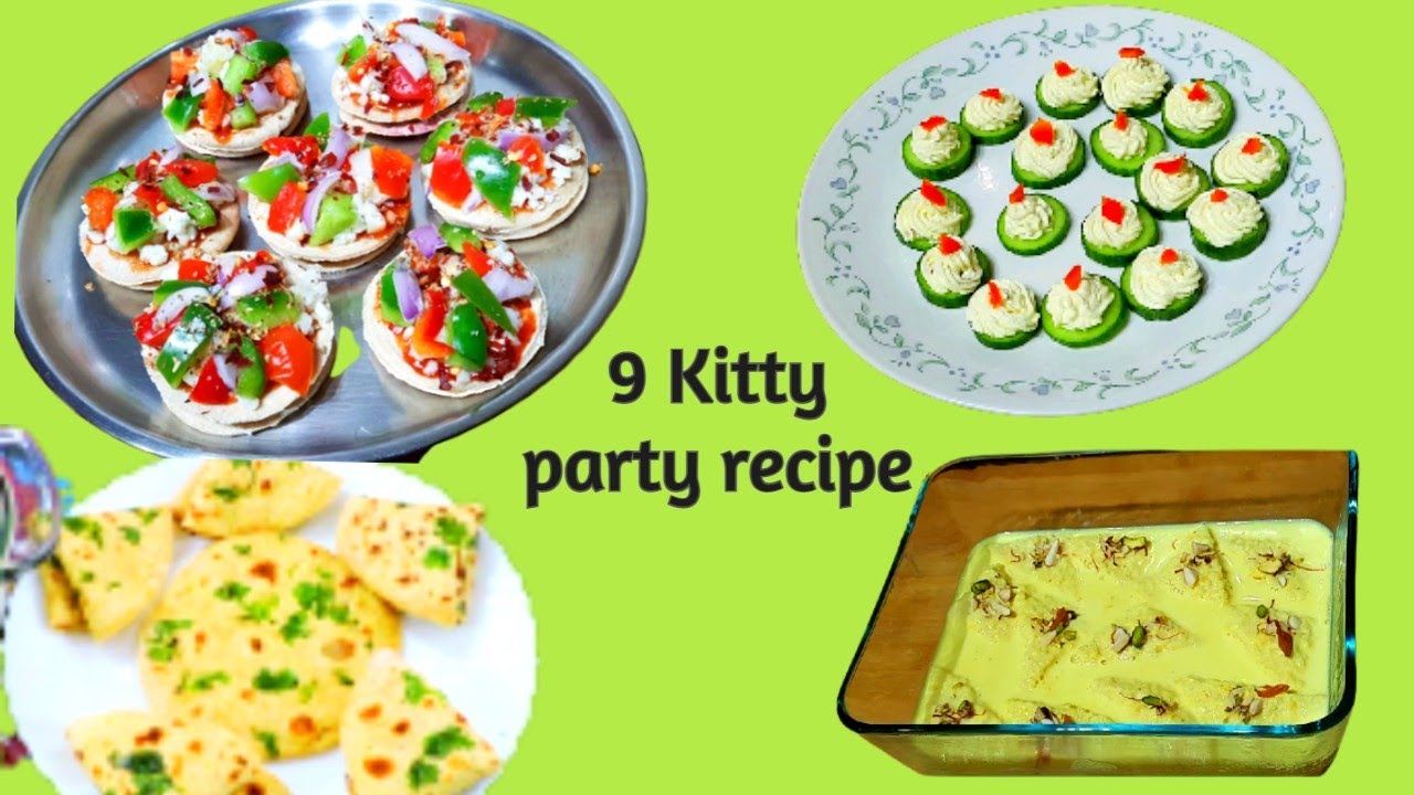 Top 10 Kitty Party Food Ideas to Impress Your Guests