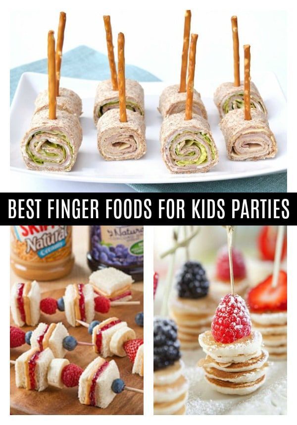 Easy and Tasty Finger Food Ideas for Your Kids Birthday Party