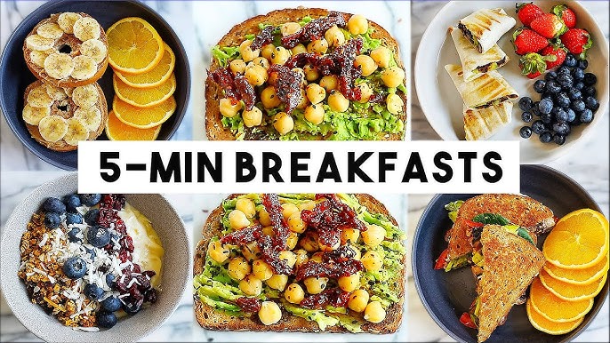 10 Easy Vegetarian Breakfast Recipes You Can Make in Minutes