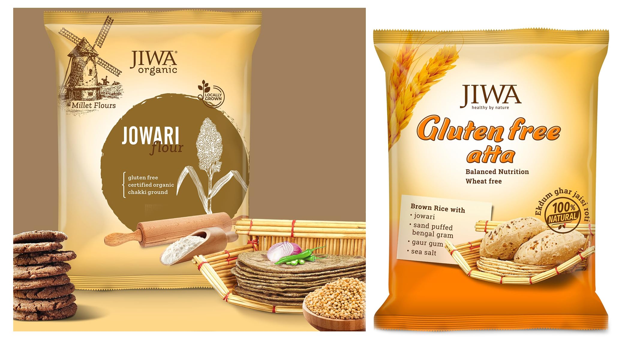 Experience the Benefits of JIWA Gluten Free Atta – Perfect for Healthy Meals