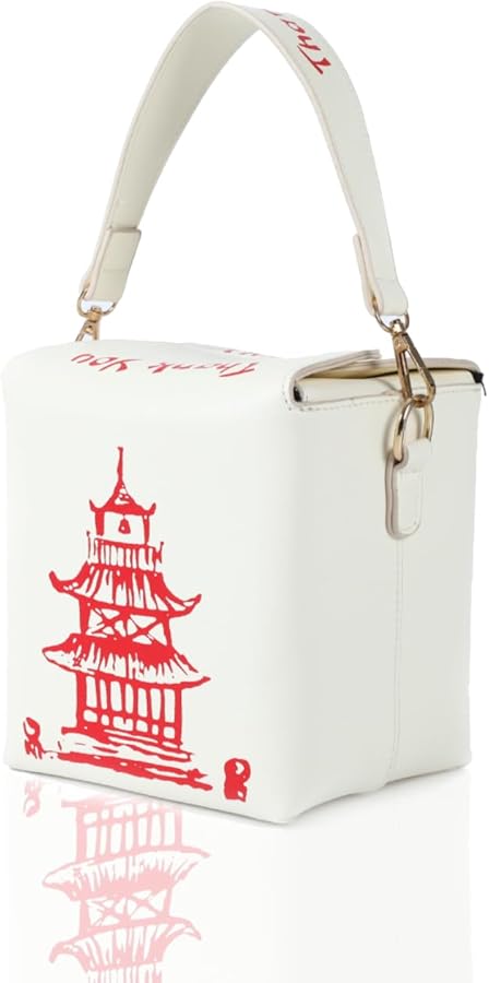 Trendy Chinese Takeout Box Purse: Fun, Stylish, and Functional