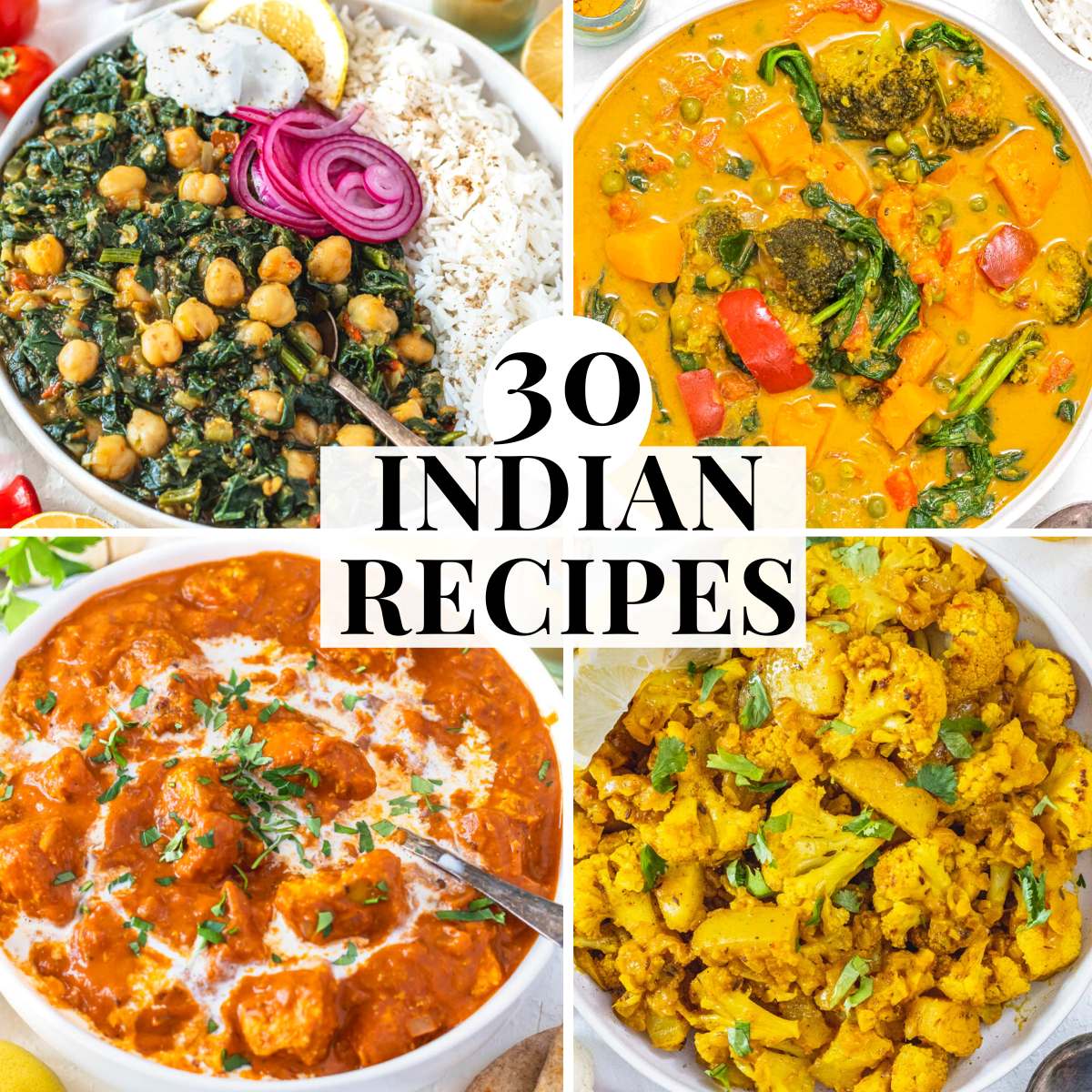 Quick and Easy Indian Vegetarian Recipes for Every Meal