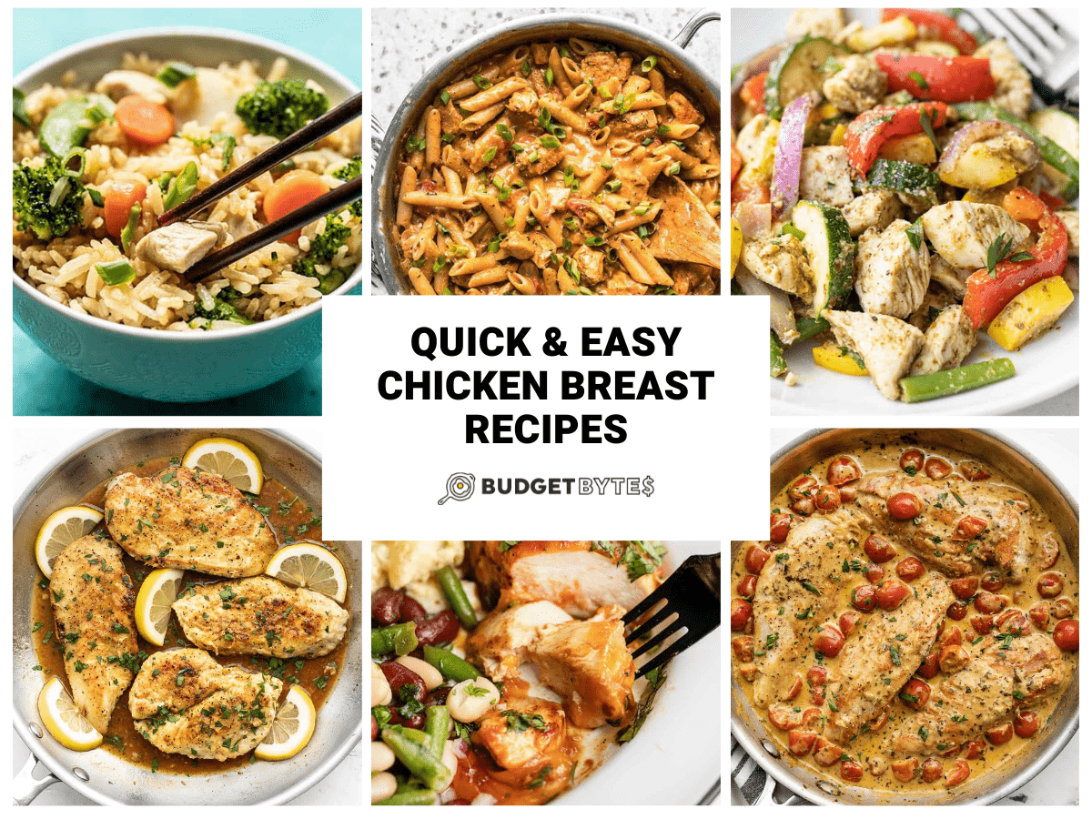 Quick & Easy Boneless Chicken Breast Recipes for Busy Weeknights