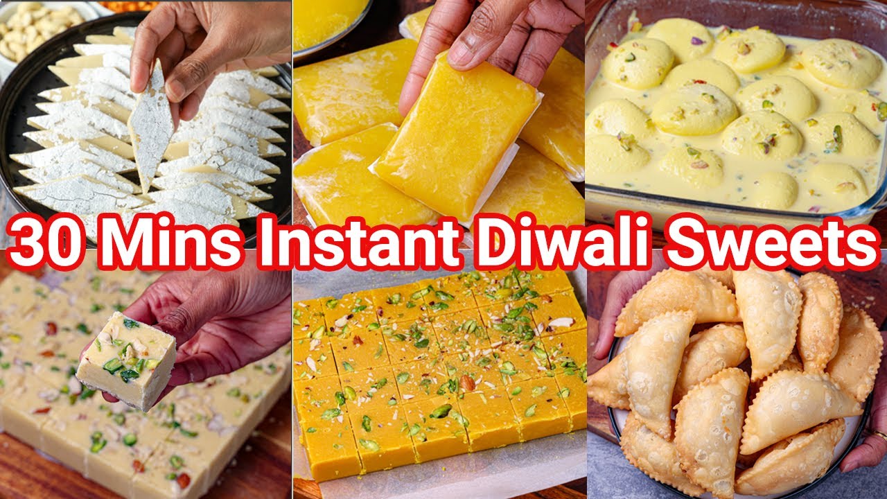 Quick and Easy Diwali Recipes: Delicious Sweets and Festive Treats