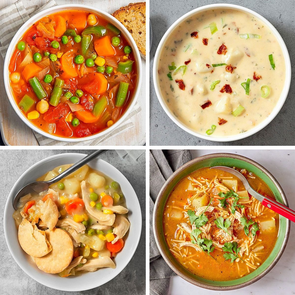 Quick Easy Homemade Soup: Healthy and Delicious Family Meals