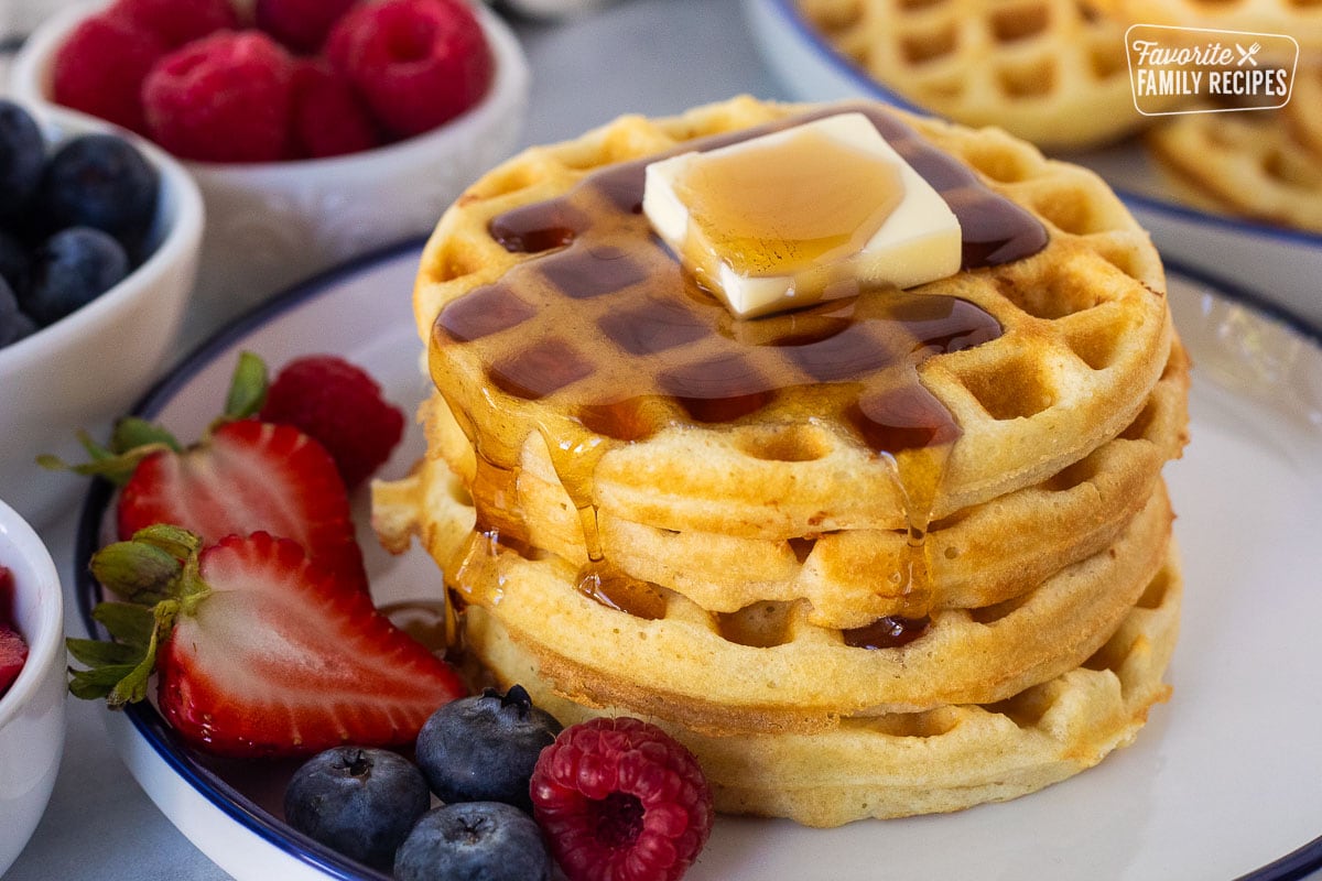 Need a Breakfast in a Hurry? Try This Recipe for Delicious Quick Easy Waffles