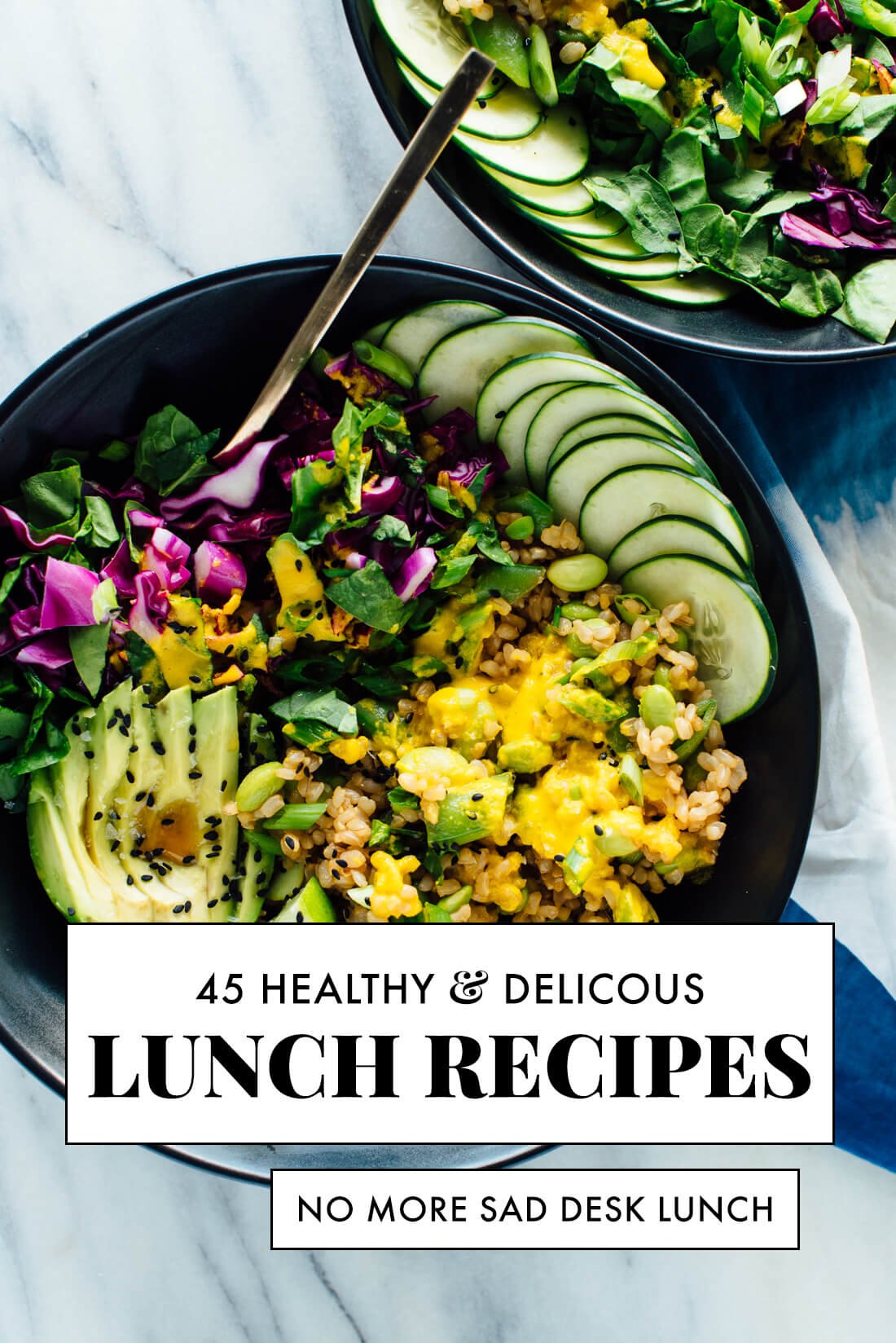 Try these quick and easy lunch recipes vegetarian, healthy and flavorful dishes