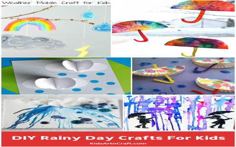 Quick and Easy Crafts for Kids (Amazing Activities for Rainy Days)