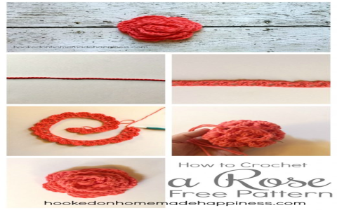 Create a Quick and Easy Crochet Rose: Follow This Simple Pattern