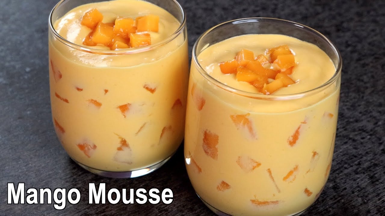 Need a Dessert? Try This Easy Quick Mango Dessert.