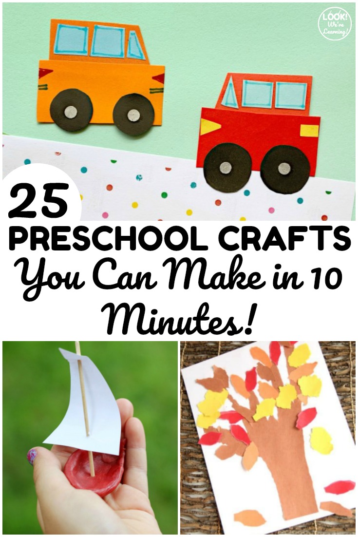 Quick and Easy Preschool Crafts: Simple Projects You Can Do in Minutes!