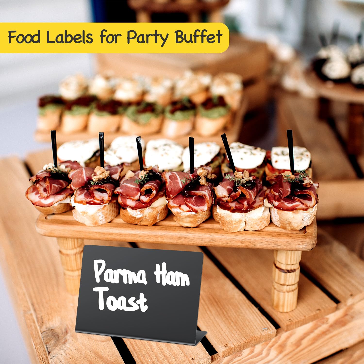 Party Food Tags: Make Your Buffet Table Easy & Fun!